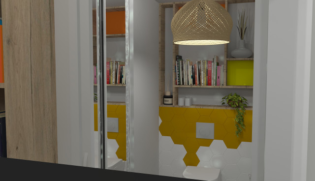 Carnot moderne-lille-badevaerelse