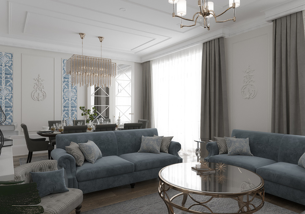 Гостиная современная классика