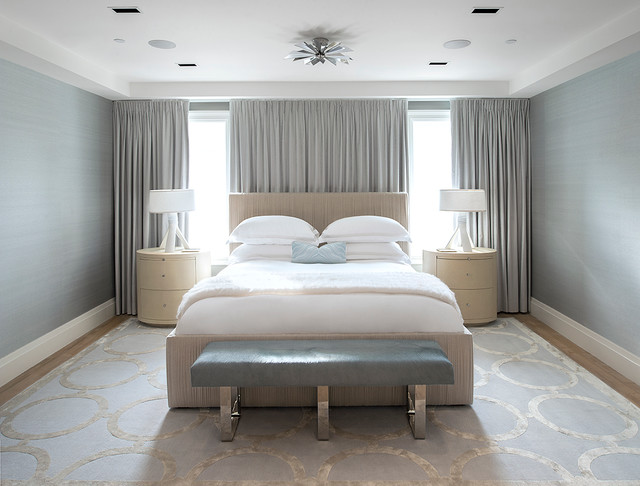Brooklyn Townhouse contemporaneo-camera-da-letto