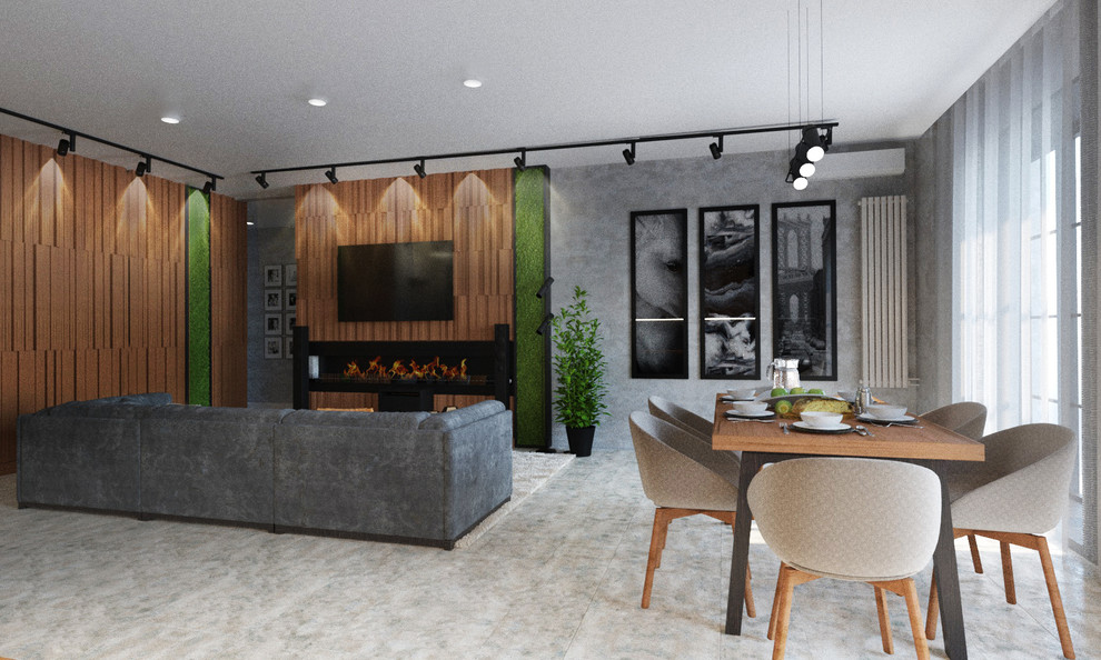 ГОРОДСКАЯ БЕРЛОГА В СОВРЕМЕННОМ СТИЛЕ