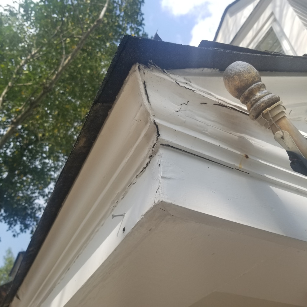 Front Porch Trim Repair on Katherine