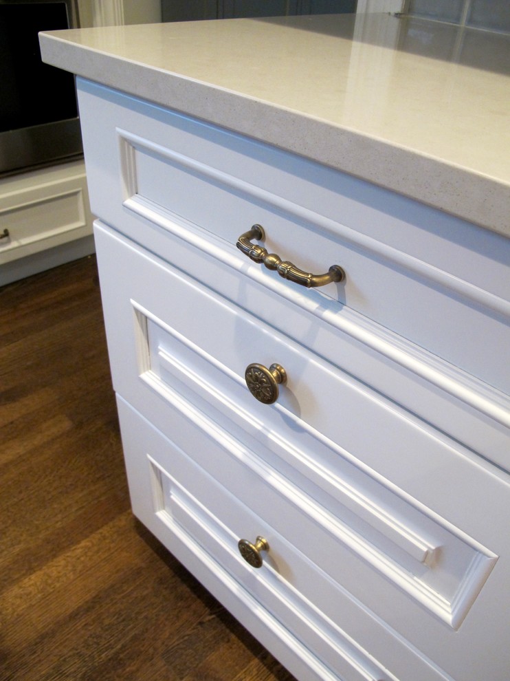 Inspiration for a transitional kitchen remodel in Chicago