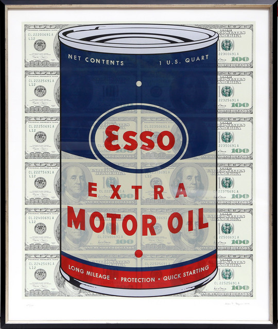 Steven Gagnon "Esso Oil Can" Serigraph