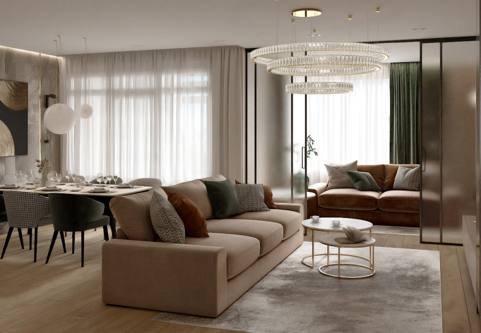 Гостинная в современном стиле 2