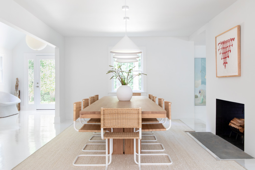 Источник вдохновения для домашнего уюта: столовая в скандинавском стиле