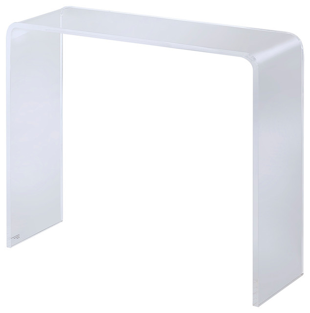 Lucy Narrow Acrylic Console Table Lucy Narrow Acrylic Console Table