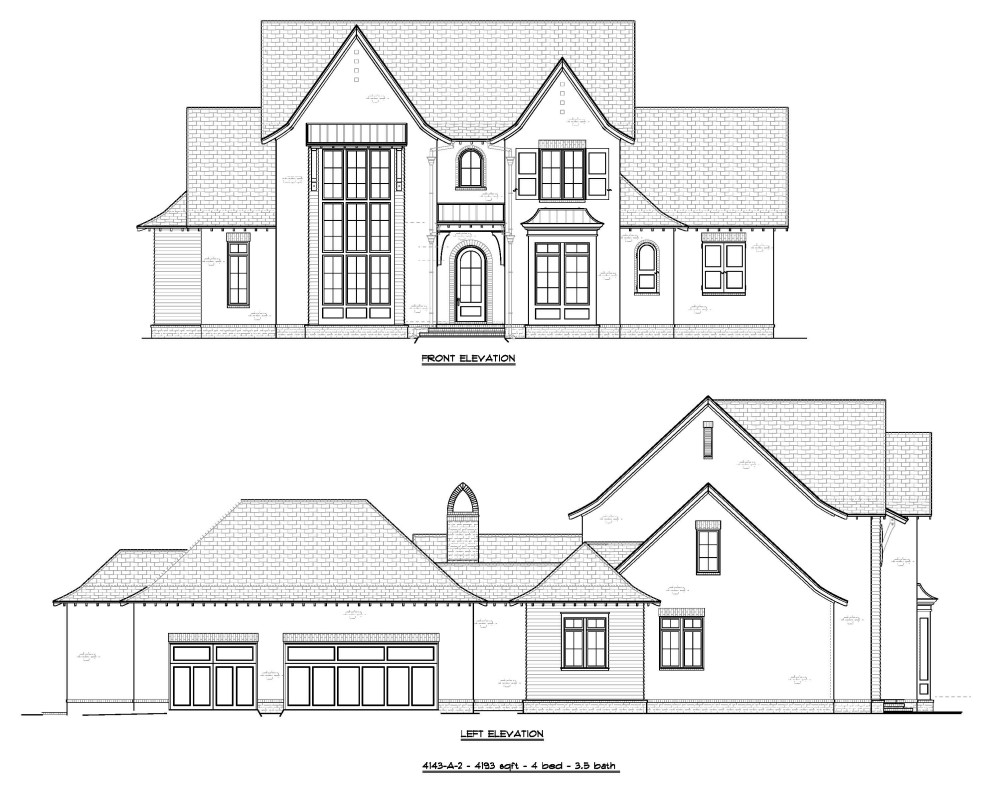 4143-A-2 -4193 sqft - 4 BED - 3.5 BATH