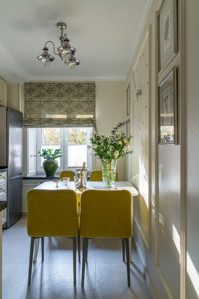 Наивное настроение. Яркая и свежая квартира в Москве.