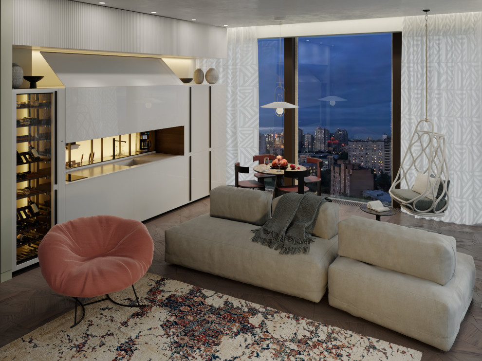 вечерний вид