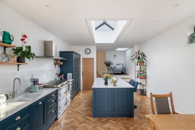 Downs View, Bude, Cornwall contemporary-kitchen