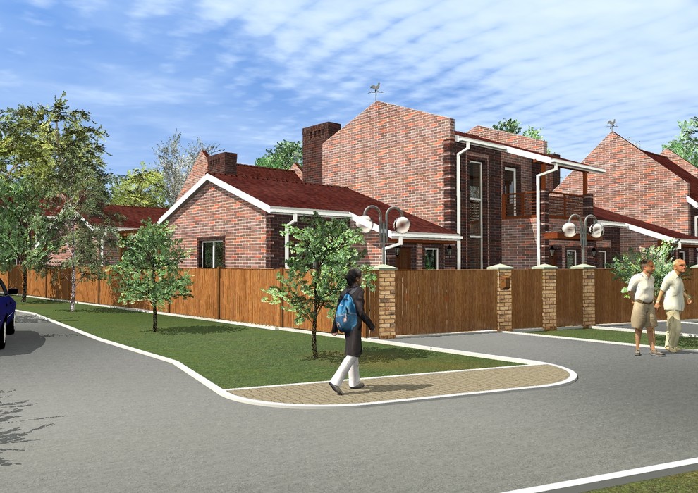 Жилой квартал в г. Азов