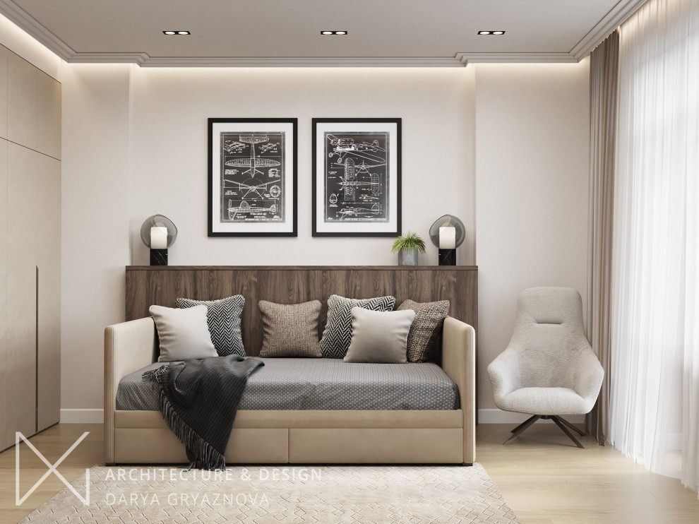 Монохромная городская квартира