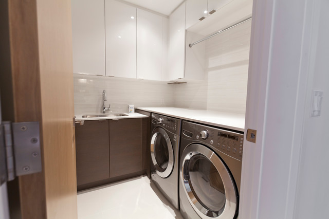 Modernist House  Modern  Laundry Room  Toronto  by 