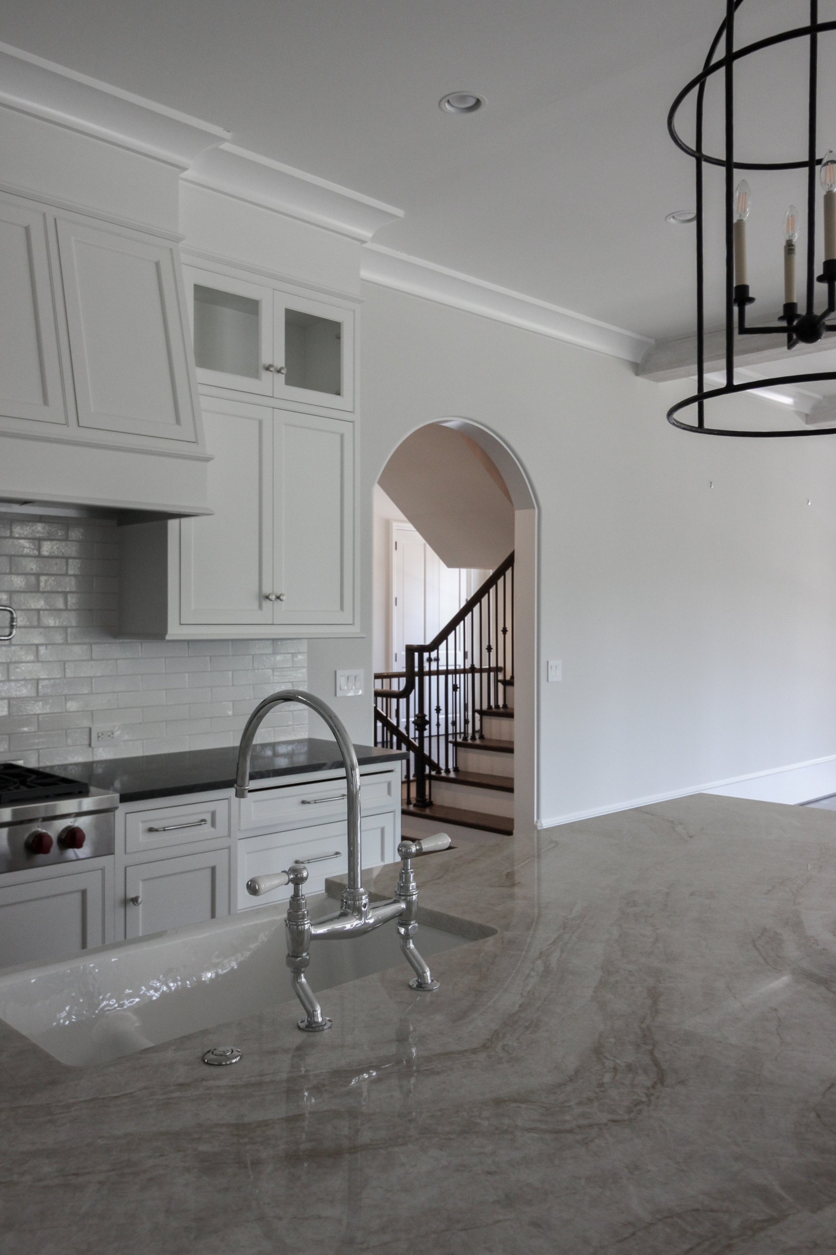 86_ Gorgeous Floating Curved Staircase, McLean VA 22066