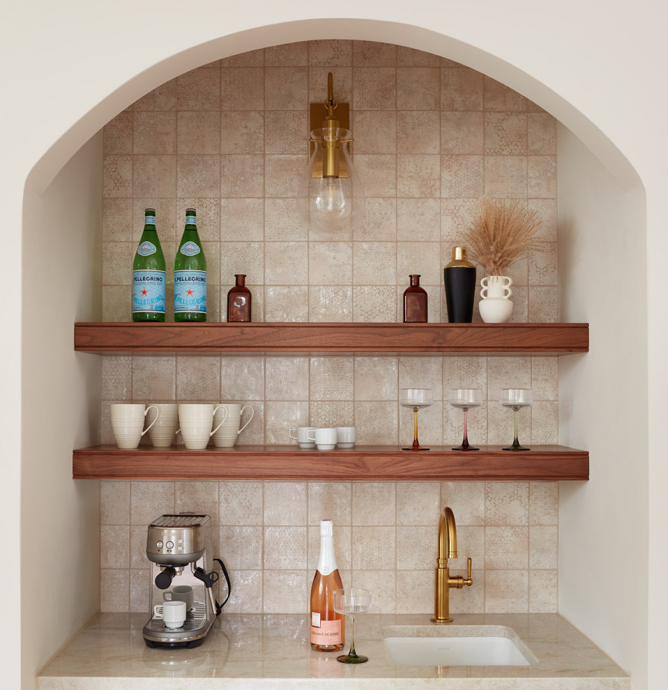 Example of a transitional kitchen design in Bridgeport