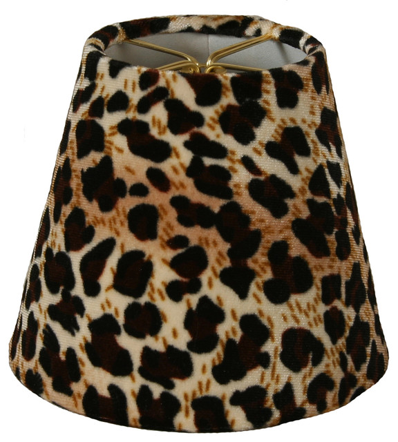 leopard print lampshade