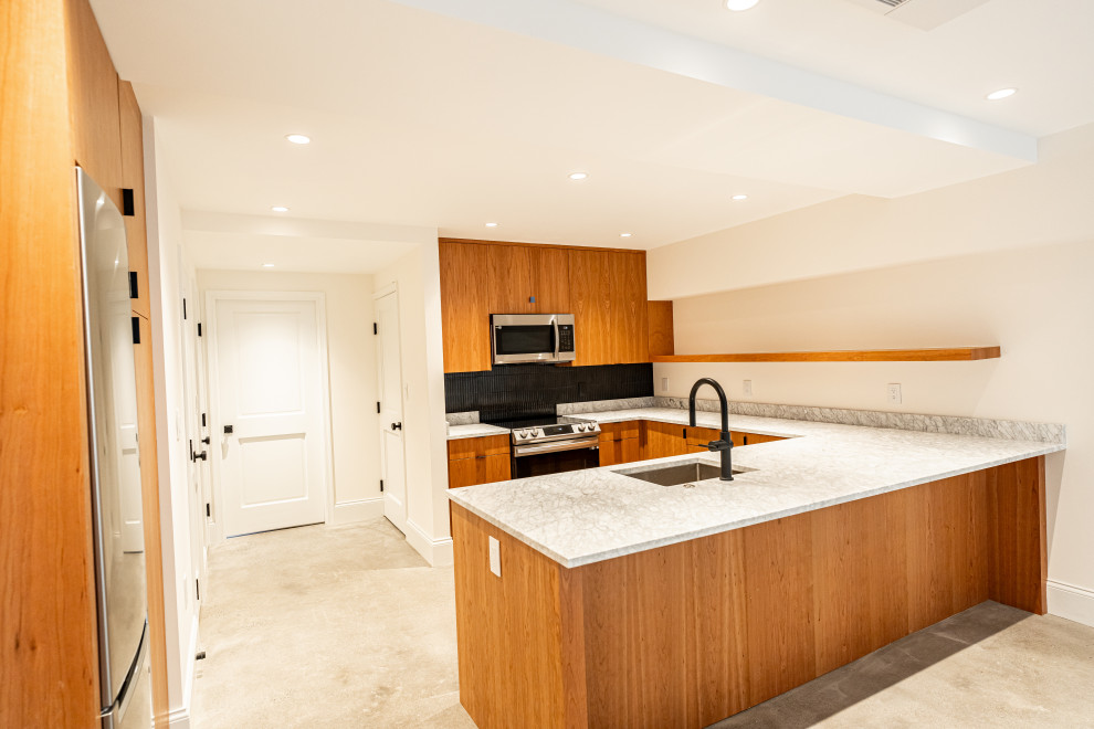 Eclectic Townhome City Scape