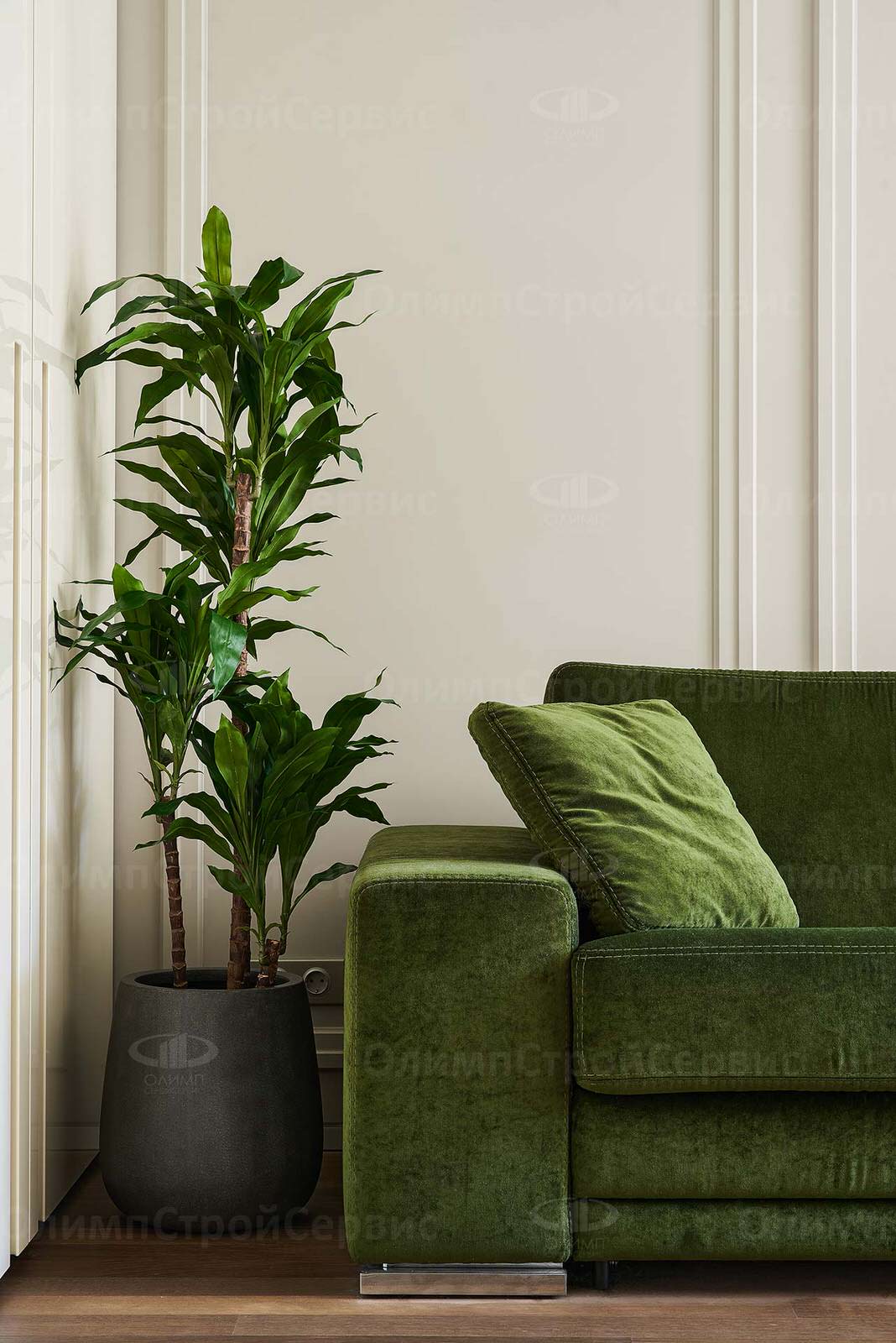 Дизайнерский ремонт евродвушки в ЖК Мосфильмовский