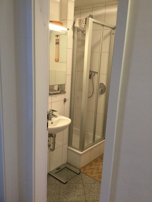 World's smallest bathroom deco and space usage