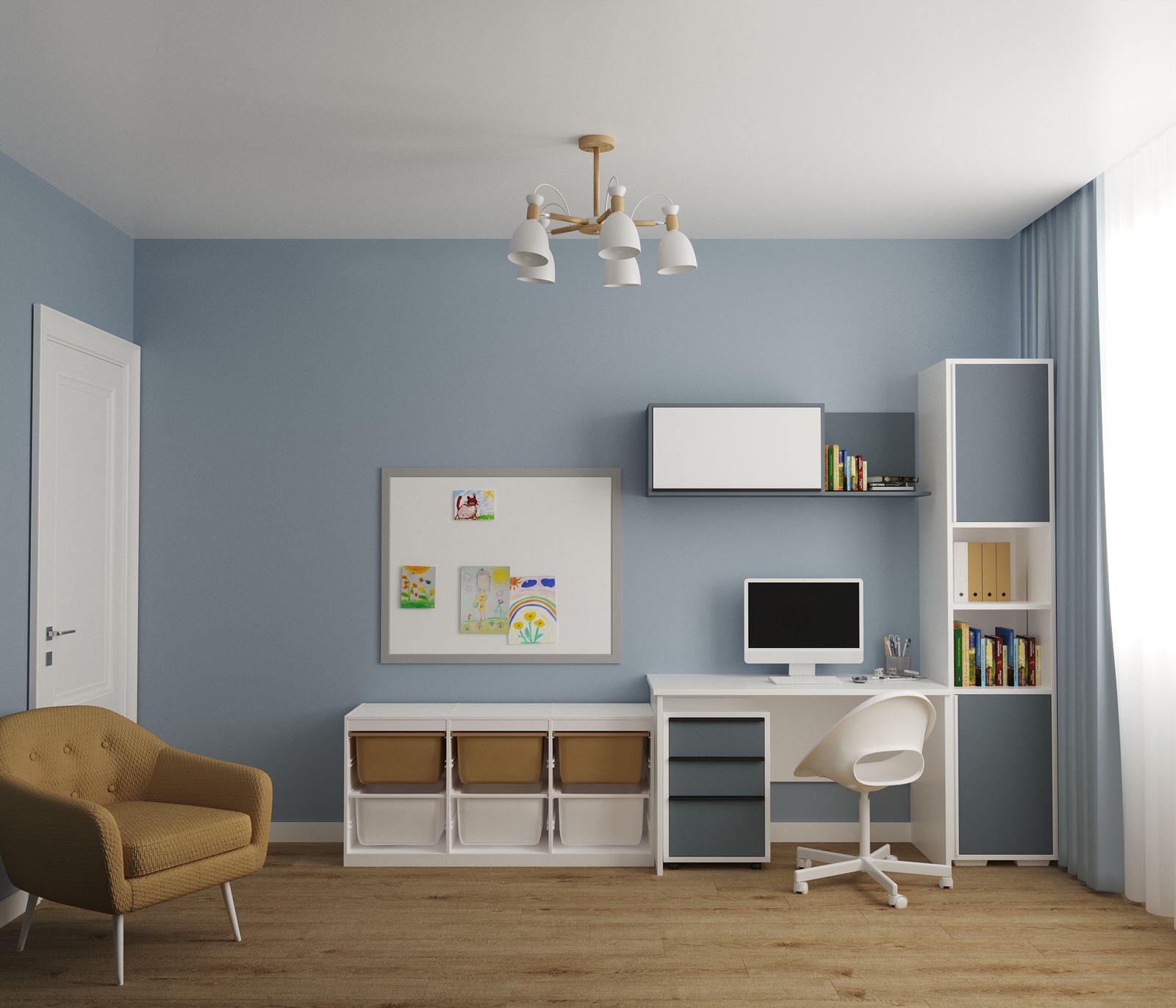 Трёхкомнатная квартира в Москве