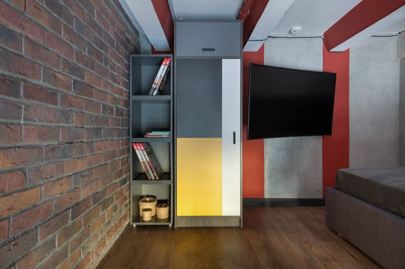 Лофт Студия 30м.кв.с элементами русского стиля