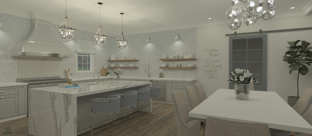 transitional kitchen transitional