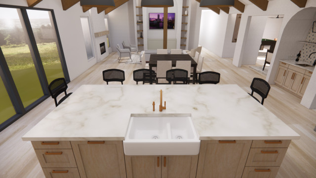 Bernal transitional-rendering