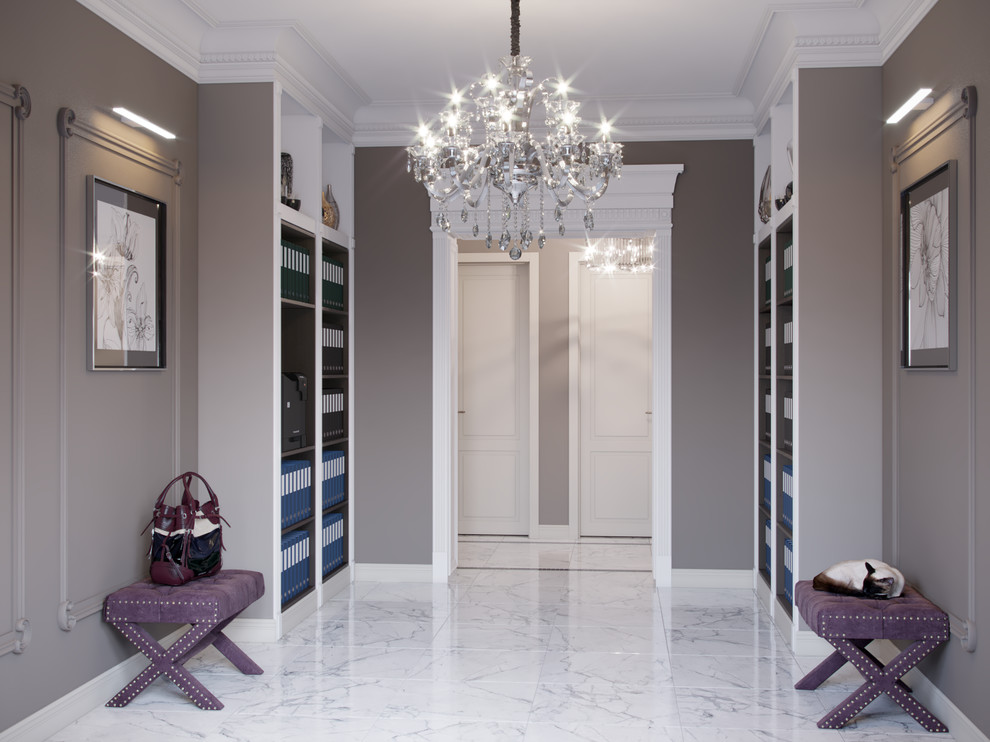 Тишинская площадь, квартира с большой кабинетной зоной]