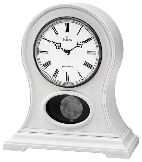Bulova Allarie Ii Chiming Mantel Clock