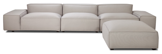Easy I 4-Seat Sofa w/ Ottoman