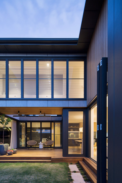Fourth Avenue contemporaneo-fachada