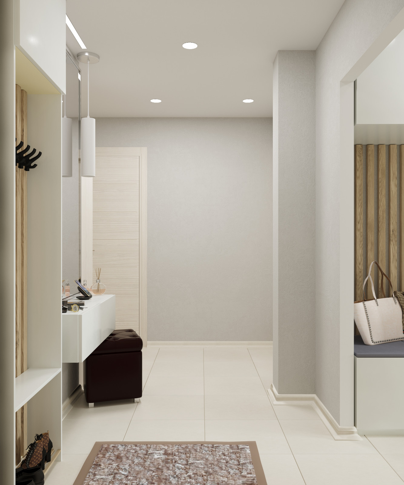 Квартира со вкусом для семьи из 3-х человек