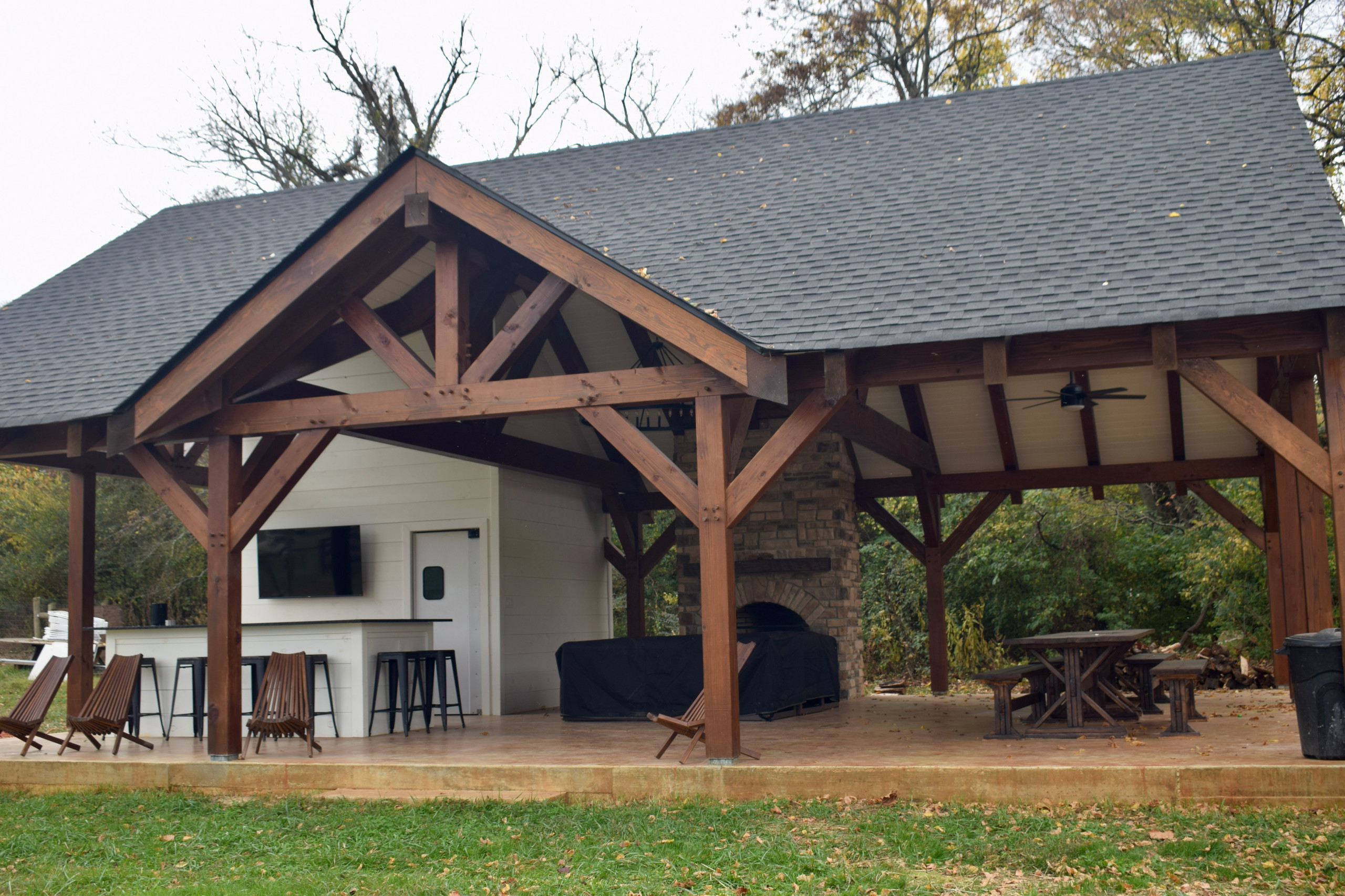 Timber Framed Pavillion