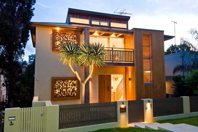Front view eclectic-exterior