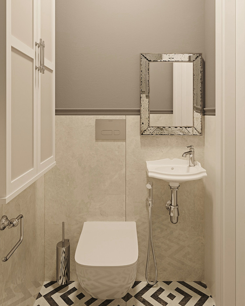 Современный интерьер с классическими элементами