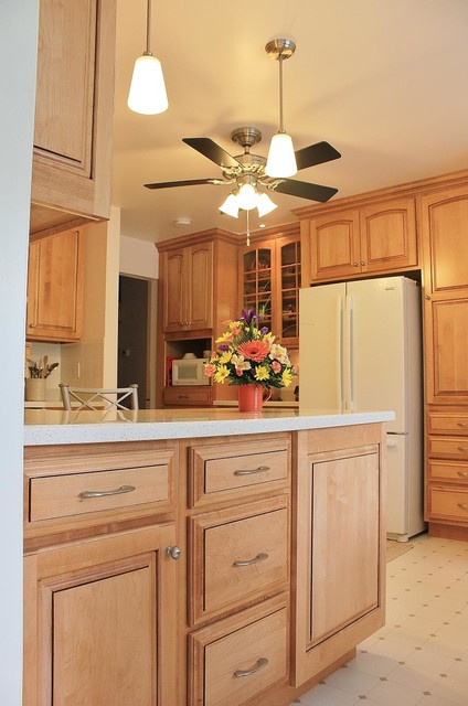 Dream Storage Maple Kitchen traditional-kitchen