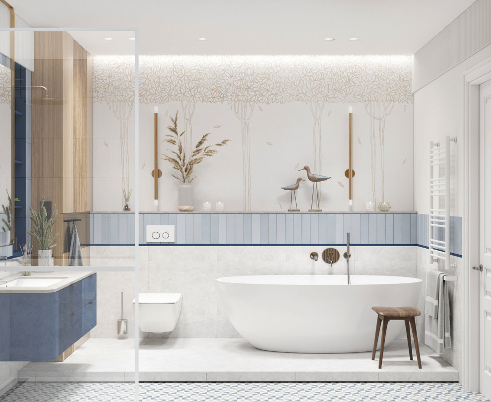 Дизайн интерьера четырехкомнатной квартиры в г. Москва