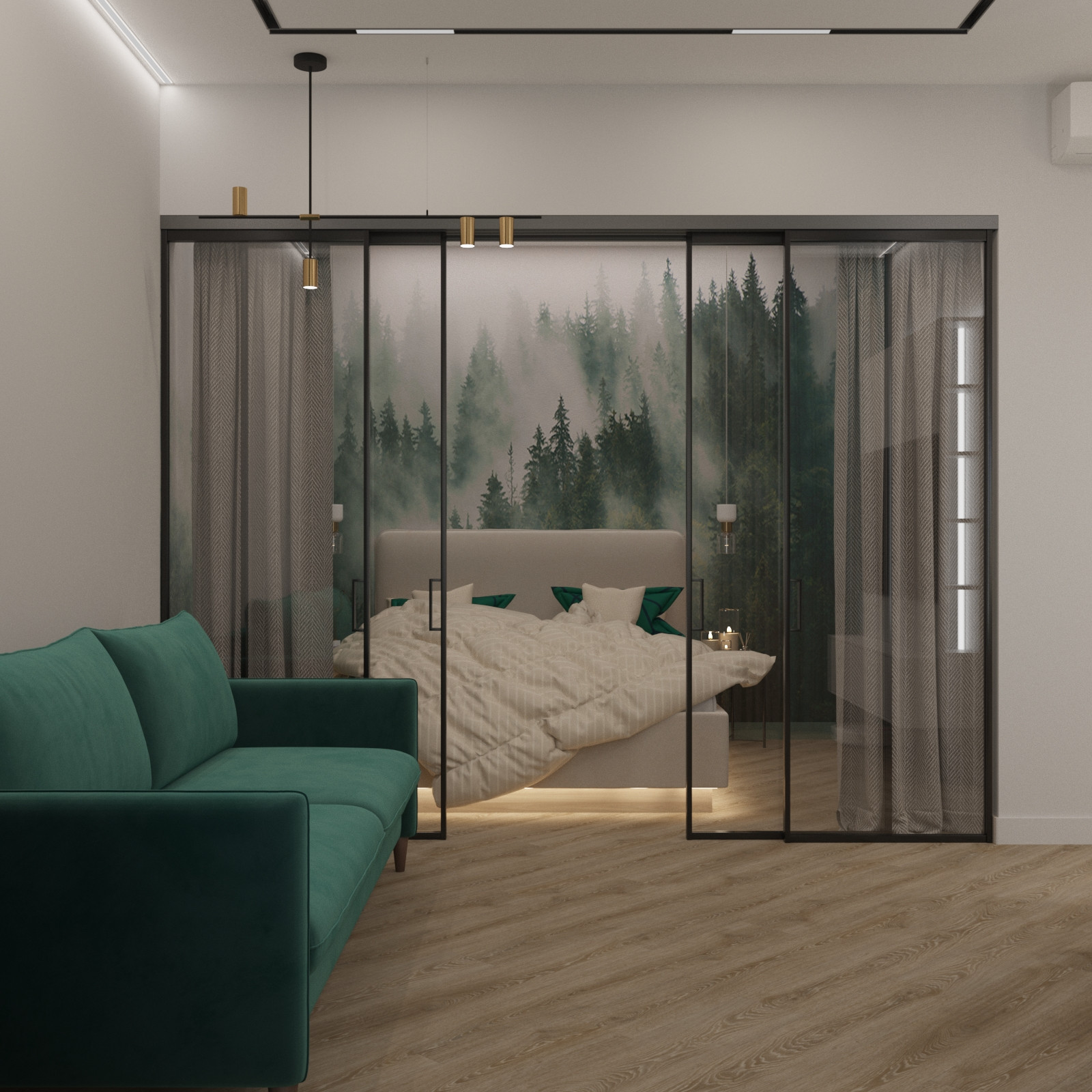 Квартира 1к ул. Гнаровской