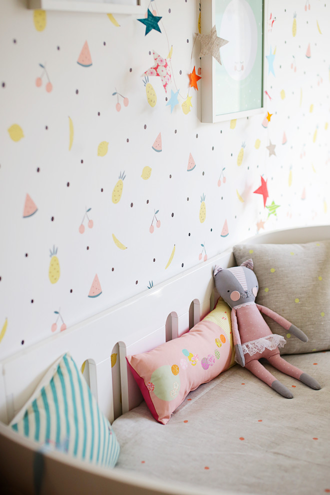 This is an example of an eclectic nursery in Melbourne.
