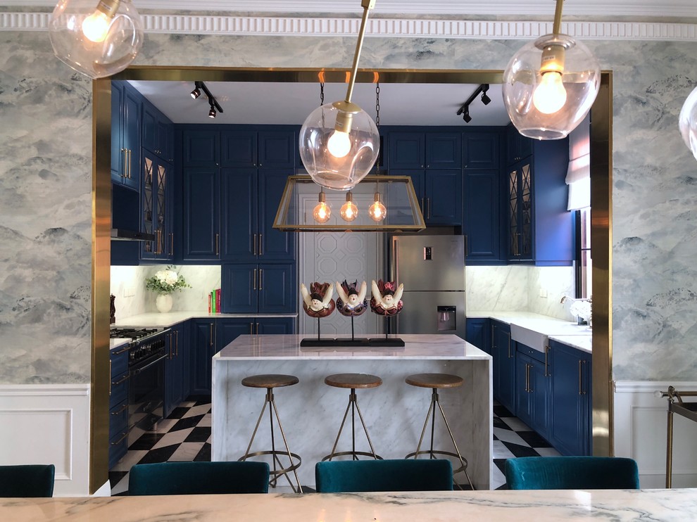 Kitchen - transitional kitchen idea