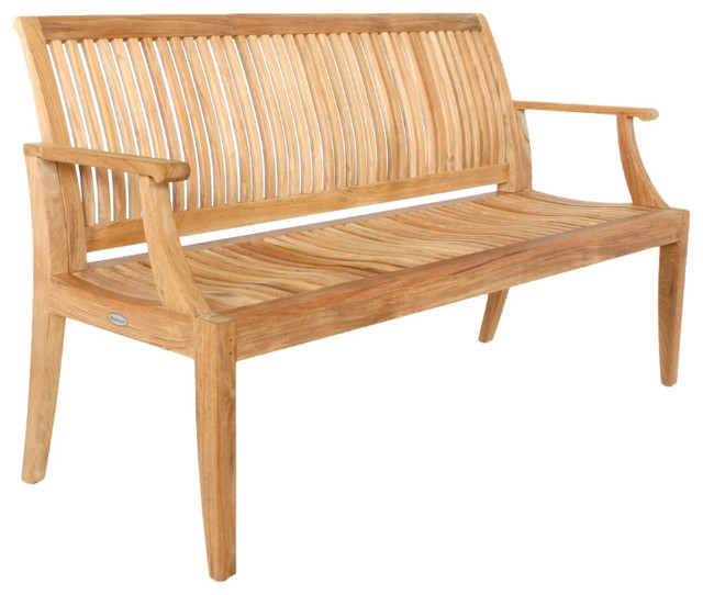 Laguna 5 Bench Transitional Outdoor Benches By Westminster Teak
