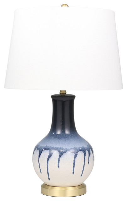 blue side lamps