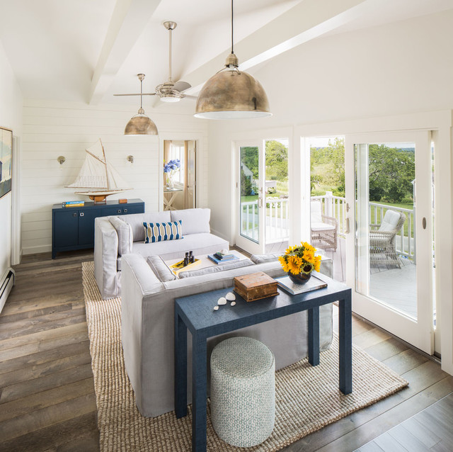 NEW PROJECT! Modern Beach Cottage - Beach Style - Living ...