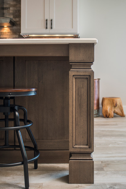 Transitional White Kitchen, Bar & Laundry transitional-kitchen