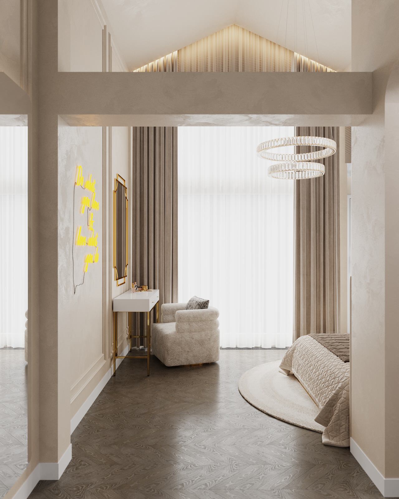 Фахверковый дом на 300 м2, в стиле ар-деко