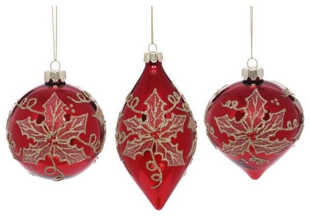 Mark Roberts 2021 Poinsettia Ornament 3