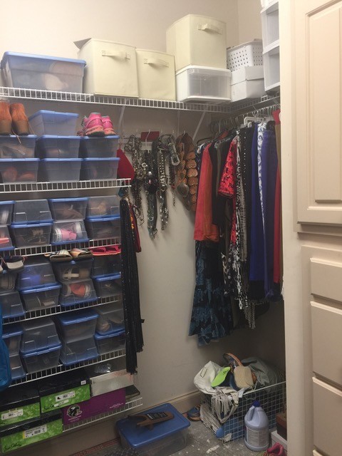 Walk-in Closet & Laundry area in Moore, SC