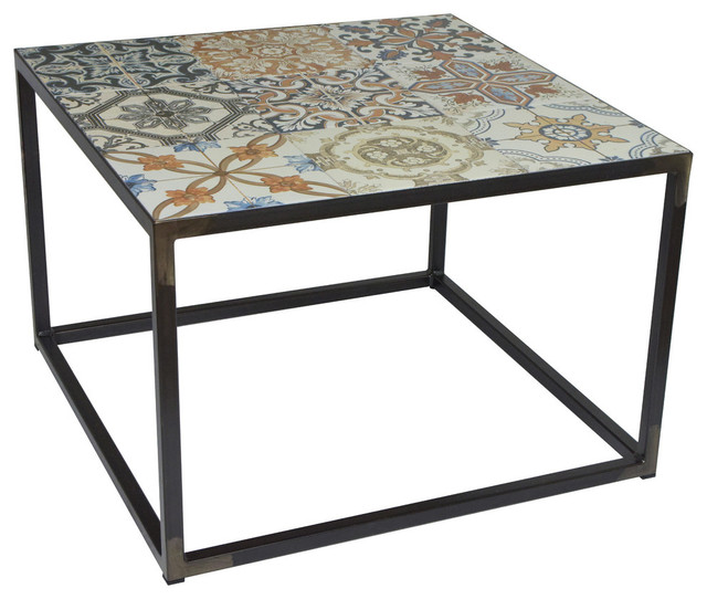 Ibiza Tiled Coffee Table Mediterranean Tables By Ibiza Tiled Coffee Table Small