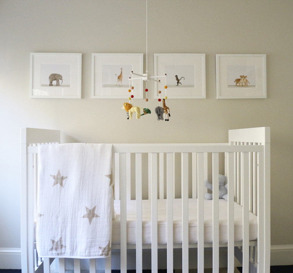 Inspiration for a contemporary nursery in Los Angeles.