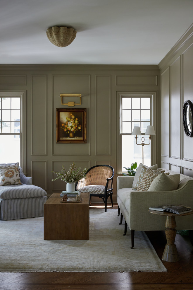 Pillement House - Farmhouse - Living Room - Chicago - by Laura Design ...